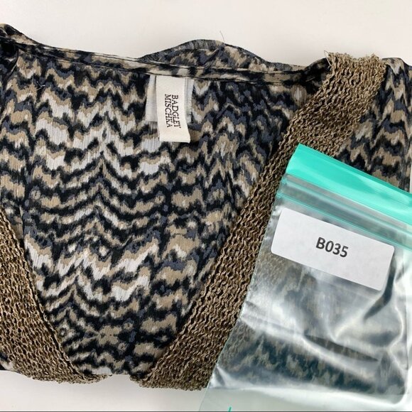 BADGLEY Mischka print  beach cover-up - Picture 9 of 9